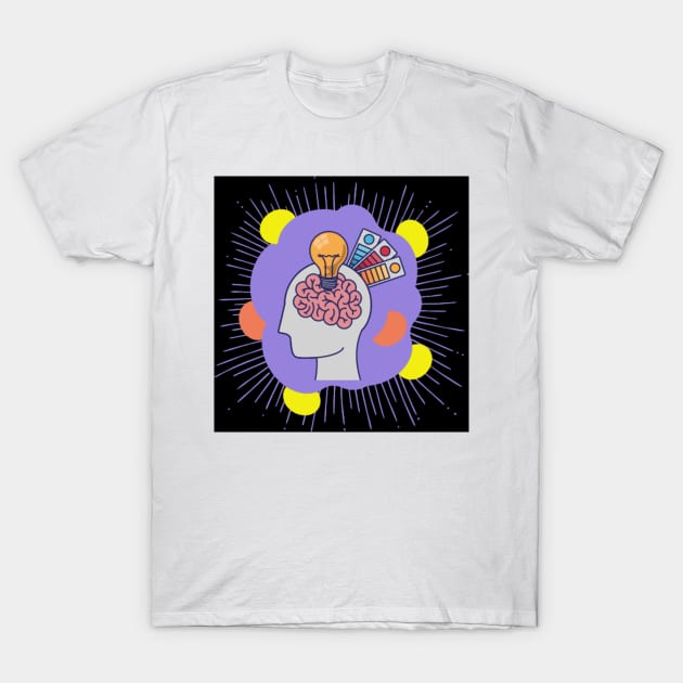 brain T-Shirt by beleafcreativ